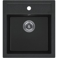 Кухонная мойка KuchenStern Ku-Granit Top 45 104AN10 46,5x50,5 см, антрацит