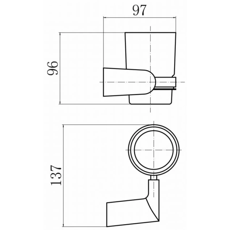 Стакан Fashun A1806-21 Стакан Fashun A1806-21