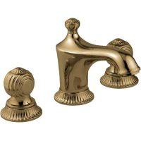 Смеситель для раковины Emmevi The One Cloe 98033/BR с донным клапаном, бронза