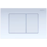 Кнопка смыва Aquatek KDI-0000009 для инсталляции, белый