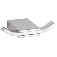 Крючок Remer Flat FT50CR двойной, для ванны, хром