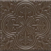 Декор Фес коричневый глянцевый 15x15x0,77