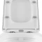 Унитаз подвесной Lavinia Boho Aveo 3306101R + 33290600 безободковый, с сиденьем микролифт, белый - 4