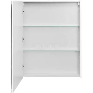 Изображение товара зеркальный шкаф 65x81 см белый глянец l/r акватон нортон 1a249102nt010