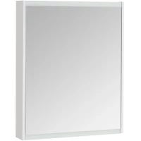 Зеркальный шкаф 65x81 см белый глянец L/R Акватон Нортон 1A249102NT010