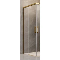 Душевая кабина Idea Gold KDD 110 Left 1100x2005 золото/прозрачное/6mm 387063-09-01L, шт                 