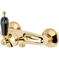 Смеситель для душа Boheme Vogue 214-BLC золотой/черный