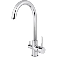 Смеситель для кухни Viko V-5104 с подключением к фильтру, хром