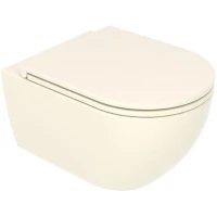 Унитаз подвесной GSG Like LKWCSO015 безободковый, пергамон матовый