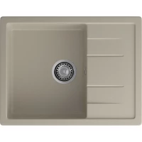 Кухонная мойка GranFest Quadro 650L 65x50 см, топаз