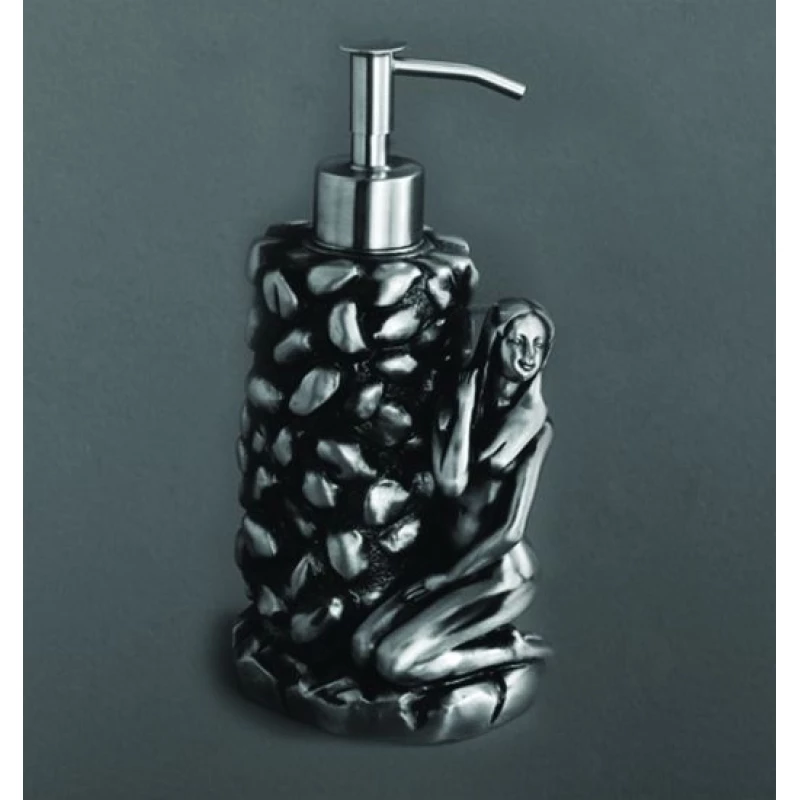 Дозатор жидкого мыла настольный серебро Art&Max Juno AM-0071A-T