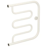 Полотенцесушитель водяной 500x500 античное белое золото Сунержа Лира+ 10-4011-5050