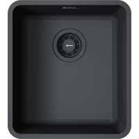 Кухонная мойка Omoikiri Omi 37-U/I Ultra-GB 4997416 37x41,5 см, графит