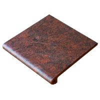 Ступень Клинкер Gres Aragon Peldano Redondo 33 Jasper Rojo 33х33