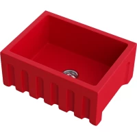 Кухонная мойка Omoikiri Natceramic Mikura 61-TO toscana matt 4911258 61x46 см, красный матовый