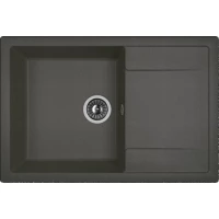 Кухонная мойка Dr.Gans Техно 760 25.030.D0760.411 76x51 см, графит