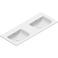 Раковина Catalano Italy 0721270001 125x50 см, накладная, подвесная, белый глянец