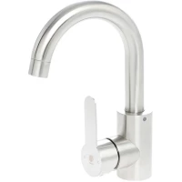 Смеситель для раковины без донного клапана Orange Steel M99-011ni