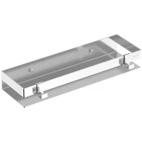 Полка для ванной Lemark Shelf Line 9771052 40 см, хром