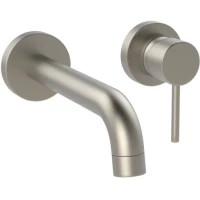 Смеситель для раковины Paini Cox 78PW208 встраиваемый, без донного клапана, никель матовый