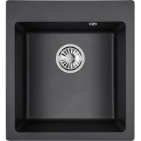 Кухонная мойка Granula 4651, ЧЁРНЫЙ 46,5x51 см, черный