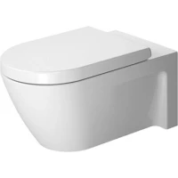 Унитаз подвесной Duravit Starck 2 2533090000 альпийский белый