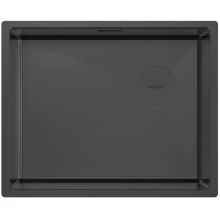 Кухонная мойка Paulmark Next-Skew PM885444-MBN 54x44 см, черный матовый