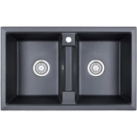 Кухонная мойка Granula 8101, шварц
