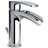 Смеситель для раковины с донным клапаном Paini Ovo 86CR211WFSKM