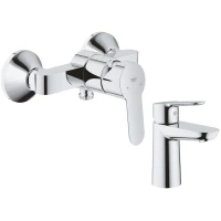 Комплект смесителей Grohe BauEdge 23333000 + 23330000