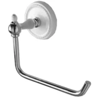 Держатель туалетной бумаги хром/белый Devon&Devon Dorothy DOR411CR