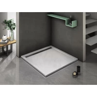 Душевой поддон из литьевого мрамора 90x90 см WeltWasser WW TRS  90 STONE-WT 10000004366