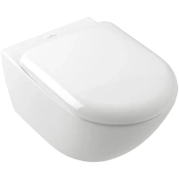 Унитаз подвесной Villeroy & Boch Antao 4674T0R1 безободковый, торнадо, альпийский белый