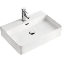 Раковина-чаша CeramaLux D1338 (8145) 60,5x42 см, накладная, белый