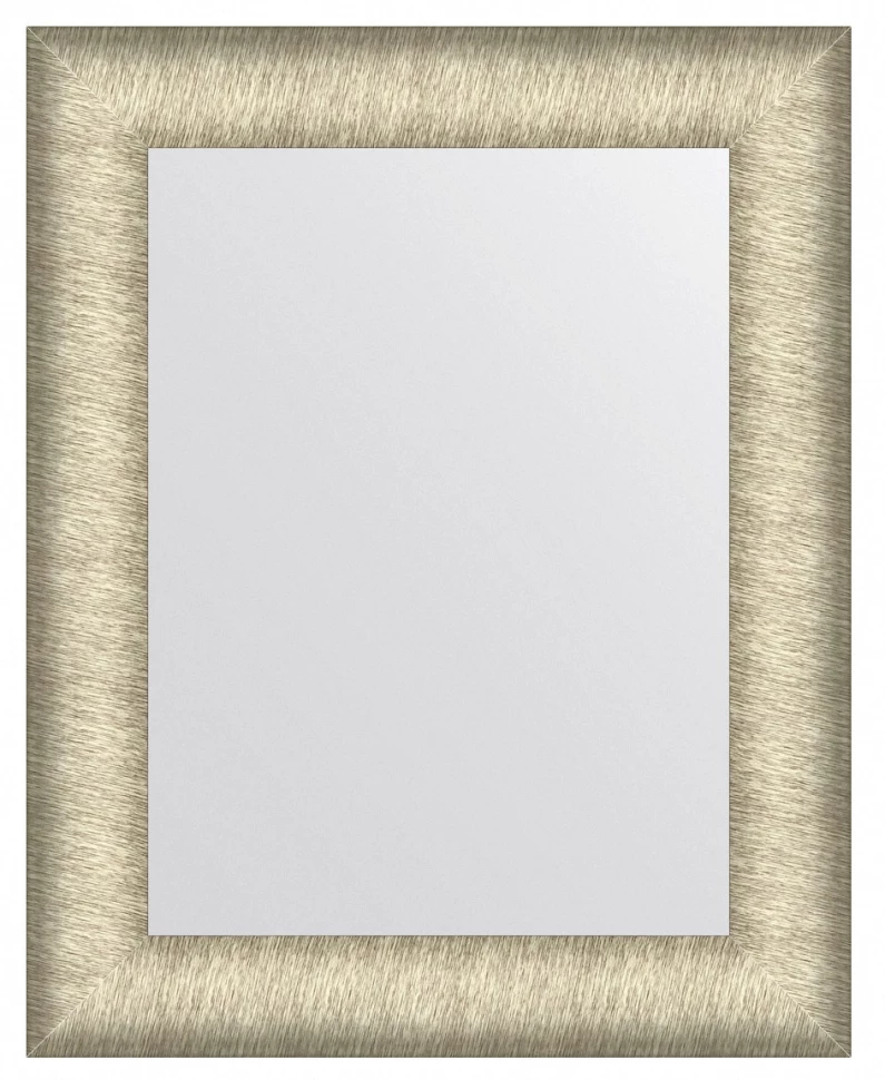 Зеркало 40x50 см брашированное серебро Evoform Definite BY 7614 зеркало турин 40x50 см