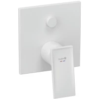 Смеситель для ванны Kludi Decus 547595375 встраиваемый, белый матовый