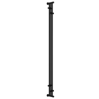 Полотенцесушитель водяной 1850x50 черный матовый Сунержа Хорда+ 31-4124-1800