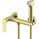 Изображение товара гигиенический душ raglo r03.51.03 со смесителем, золотой матовый