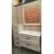 Комплект мебели белый 90 см Opadiris Гарда GARDA90KOMBIANCO - 2