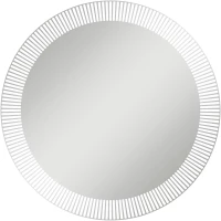 Зеркало Belux Джаз В 105 4810924283160 105x105 см, с LED-подсветкой, белый глянец