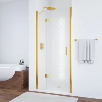 Душевая дверь 100 см Vegas Glass AFP 100 09 R05 L флёр-де-лис