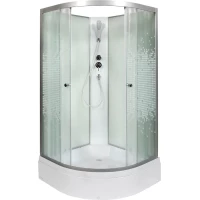 Душевая кабина 90x90x200 см Deto L790N интимато