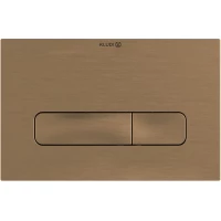 Кнопка смыва Kludi Unifix 30PP01N1 для инсталляции, бронза матовая