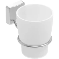 Стакан для зубных щеток Koin Nice NI400 настенный, хром