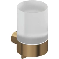 Дозатор для жидкого мыла Kludi Vela R 58976N1 150 мл, настенный, бронза матовая