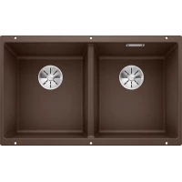 Кухонная мойка Blanco Subline 350/350-U InFino кофе 523583