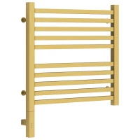 Полотенцесушитель электрический 500x500 золотой матовый МЭМ левый Сунержа Модус 3.0 032-5700-5050