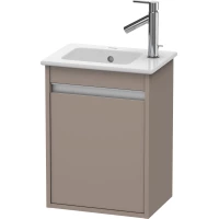 Тумба базальт матовый 40 см Duravit Ketho KT6417L4343