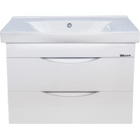 Тумба белый глянец 76 см Bellezza Санриса 4630113180014