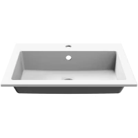 Раковина Uperwood Megan 45481000000 60x48 см, накладная, белый матовый